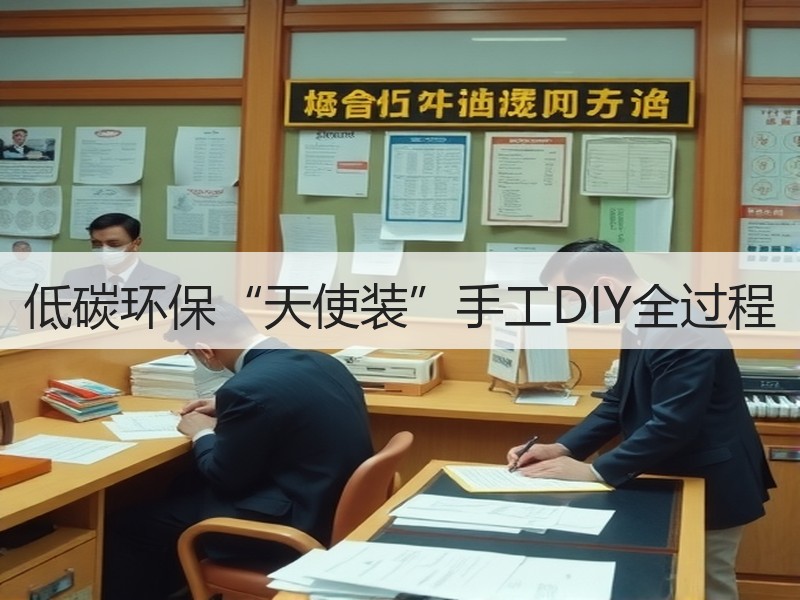 低碳环保“天使装”手工DIY全过程 - 诺云双维造物网