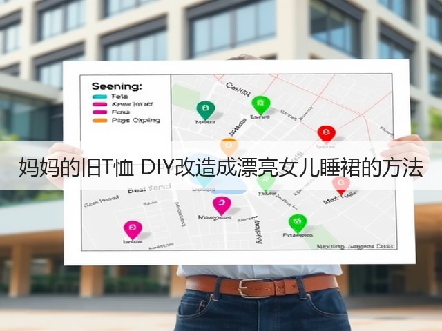 妈妈的旧T恤 DIY改造成漂亮女儿睡裙的方法(图1)