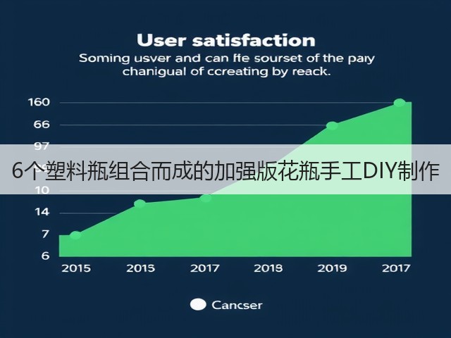 6个塑料瓶组合而成的加强版花瓶手工DIY制作(图1)
