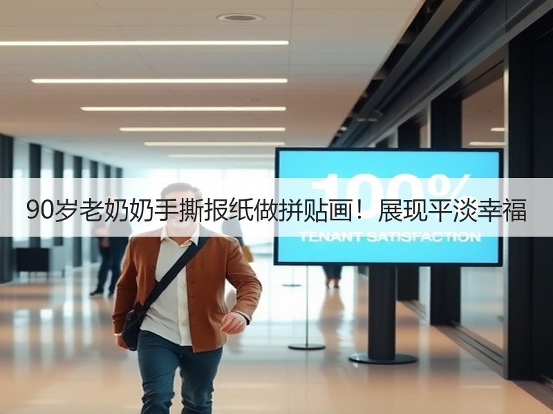 90岁老奶奶手撕报纸做拼贴画！展现平淡幸福 - 诺云双维造物网