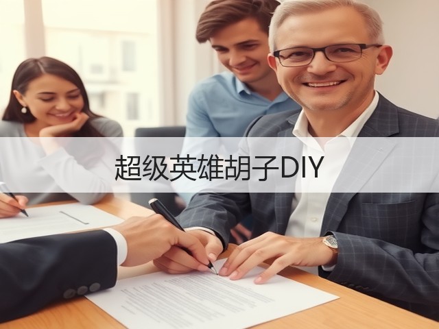 超级英雄胡子DIY(图2)