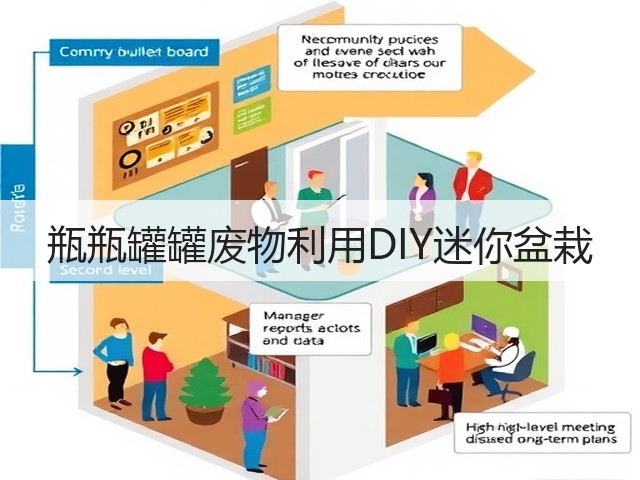 瓶瓶罐罐废物利用DIY迷你盆栽(图2)