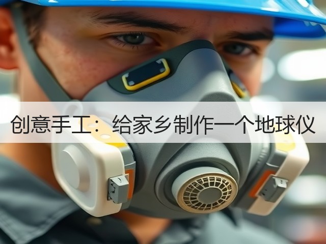 创意手工：给家乡制作一个地球仪(图3)