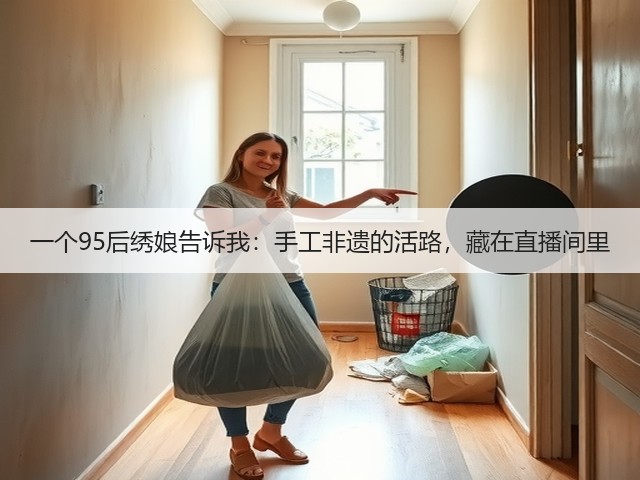 一个95后绣娘告诉我：手工非遗的活路，藏在直播间里(图3)