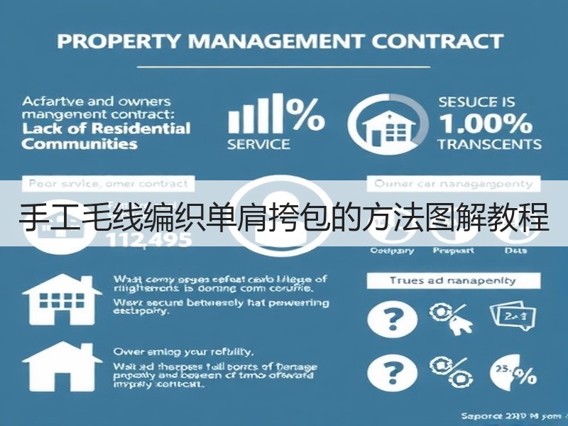手工毛线编织单肩挎包的方法图解教程 - 诺云双维造物网