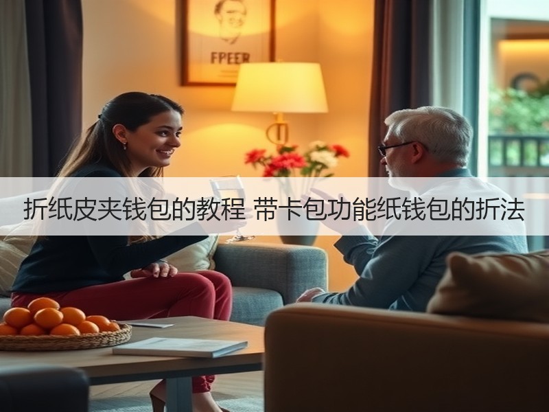 折纸皮夹钱包的教程 带卡包功能纸钱包的折法 - 诺云双维造物网