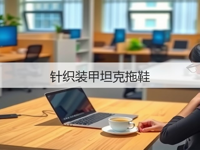 针织装甲坦克拖鞋(图1)