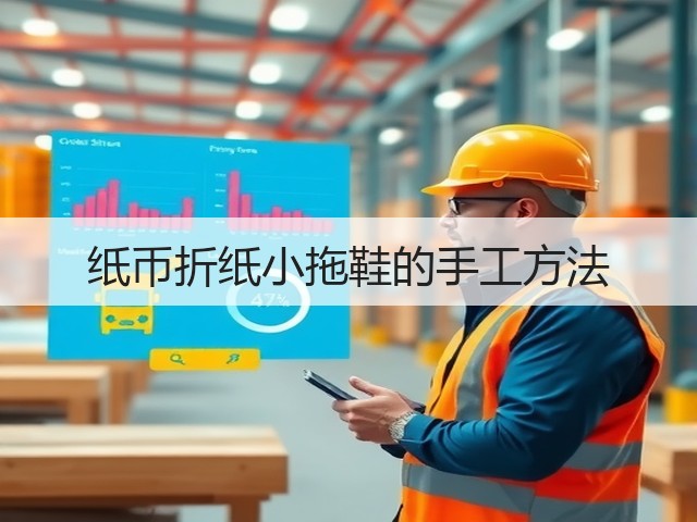 纸币折纸小拖鞋的手工方法(图2)