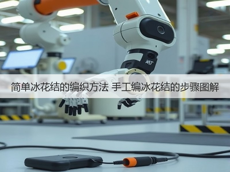 简单冰花结的编织方法 手工编冰花结的步骤图解 - 诺云双维造物网